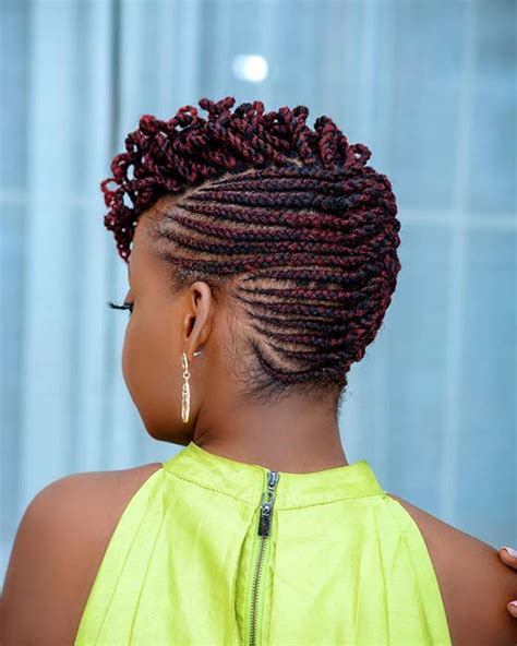 21 Trendy Ways to Rock a Cornrow Updo – StayGlam