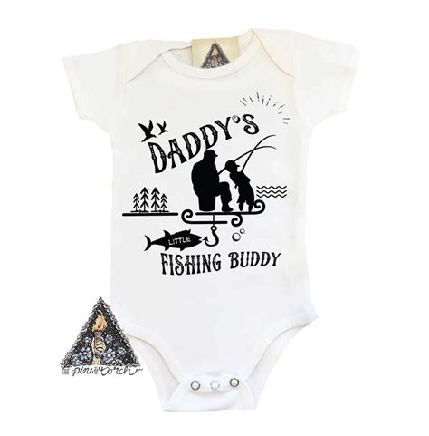 Fishing Buddy Bodysuit Daddy's Fishing Buddy Fishing | Etsy