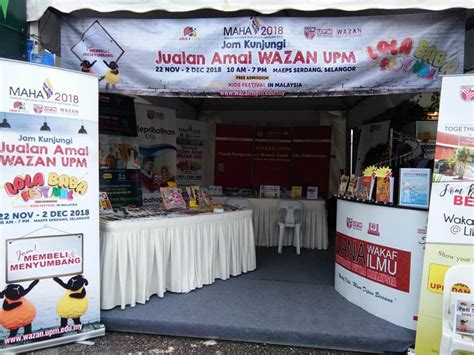 WAZAN dengan kerjasama Lola Baba Festival telah membuka kaunter bagi ...