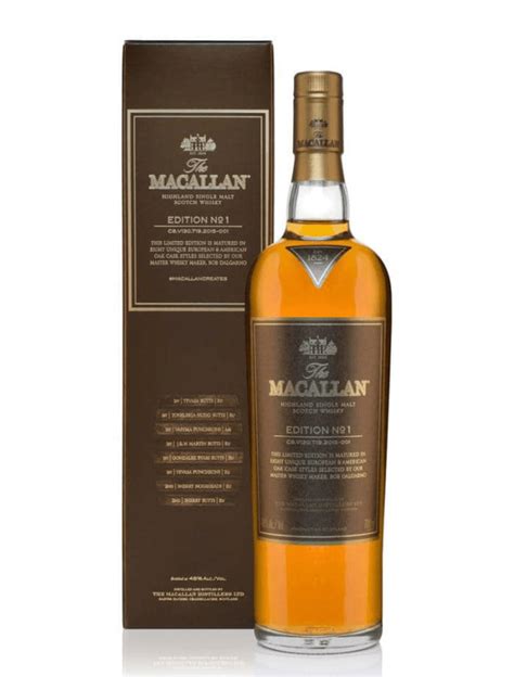 Macallan Edition No.1 750ml - Global Whisky Line