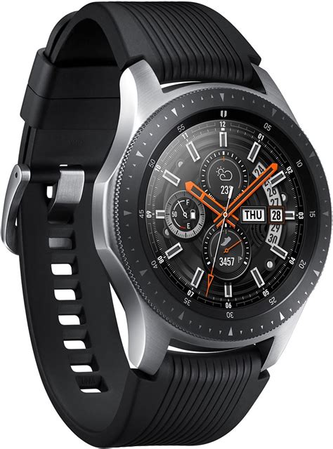 Samsung Galaxy Watch 46mm LTE Silver - Robust och vattentät smartwatch ...