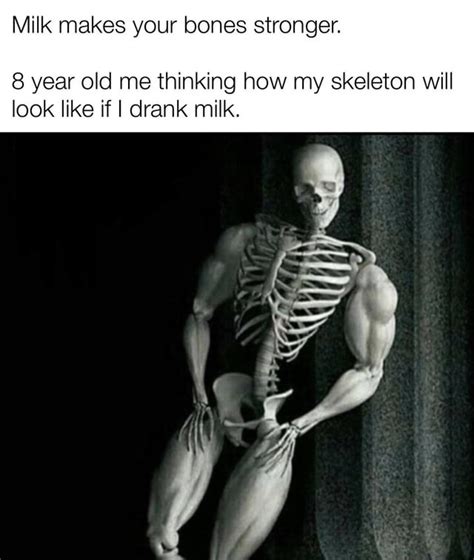 Buff skeleton. : r/memes