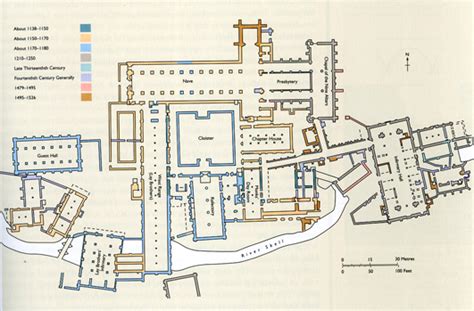 Plan of Fountains Abbey – ΞXPLΞARTH