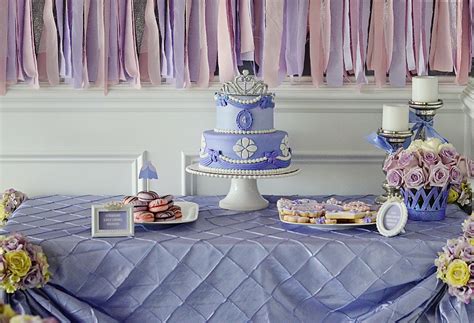 Liesl's 4th Birthday - A 'Sofia the First' Inspired Party - Project Nursery