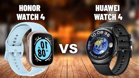 Honor Watch 4 VS Huawei Watch 4 - YouTube