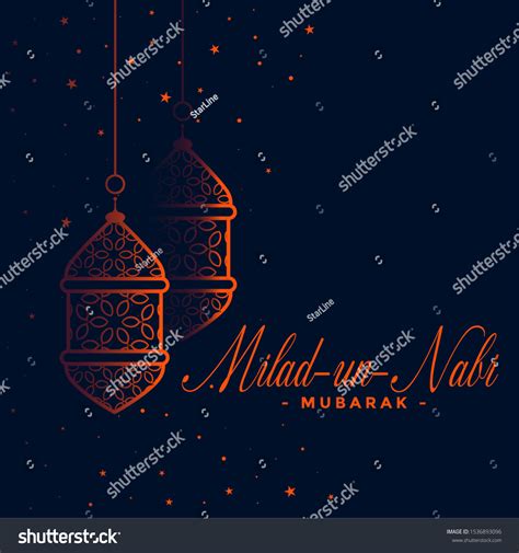 Lovely Eid Milad Un Nabi Festival Stock Vector (Royalty Free ...