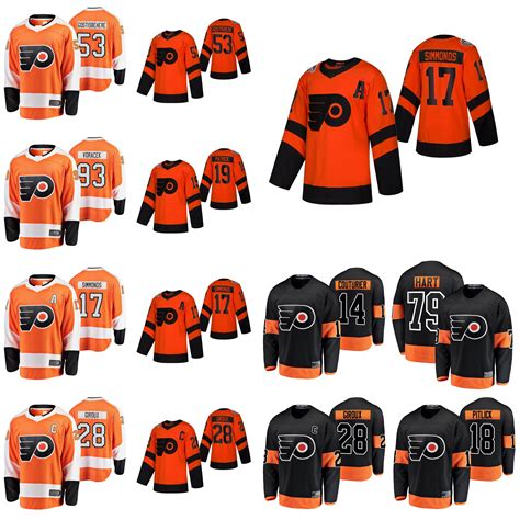 2021 2019 Stadium Series Philadelphia Flyers Jerseys 28 Claude Giroux ...