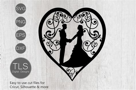 Wedding Cake Topper Svg - 115+ DXF Include