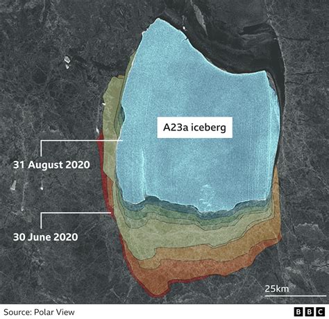 World's biggest iceberg on the move after 30 years