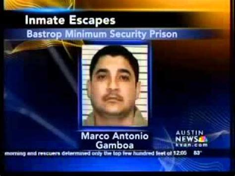 Bastrop prison escapee - YouTube