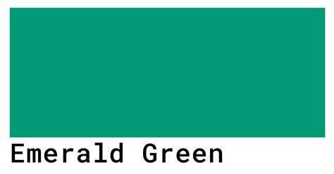 Emerald Green Color Codes - The Hex, Rgb And Cmyk Values That You Need 926