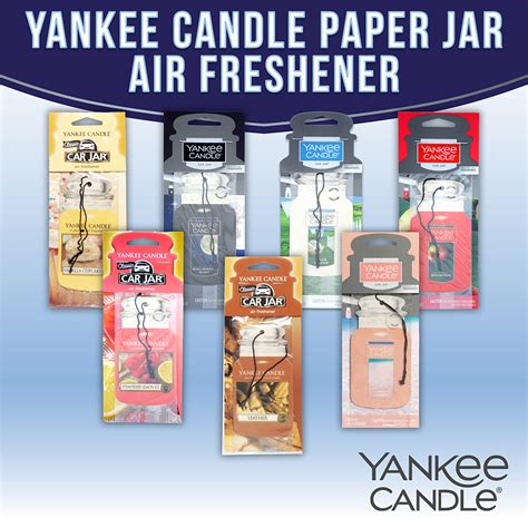 Yankee Candle Paper Air Fresheners for Car Wash Retail Stores