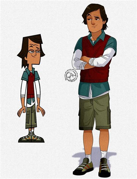 Artist Redraws 20 Total Drama Island Characters In A More Realistic Way ...