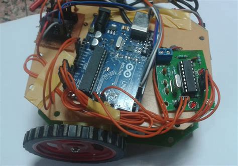 Dtmf Controlled Robot Circuit Diagram