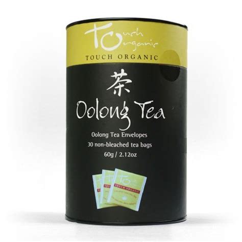 Touch Organic Jumbo Green Tea Canister, 30 Bags (Oolong Green Tea ...