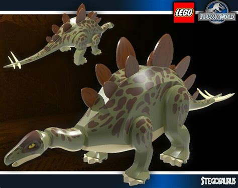 Lego Stegosaurus | Lego dinosaur, Lego jurassic, Lego jurassic world