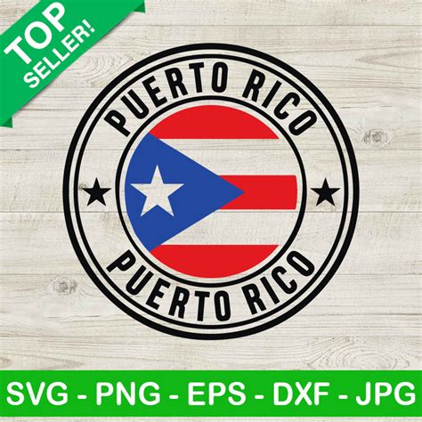 Puerto rico flag SVG, Puerto Rican flag SVG, Distressed flag SVG