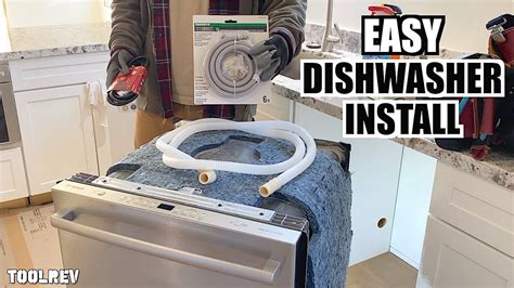 How to Install a Dishwasher - YouTube