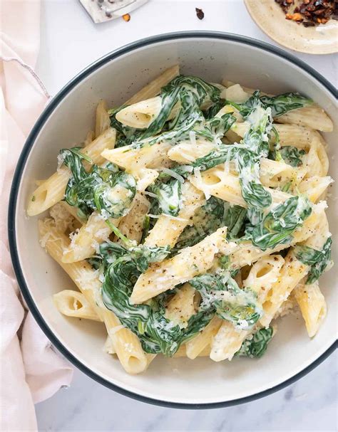 Esitellä 41+ imagen spinach pasta recipe - abzlocal fi