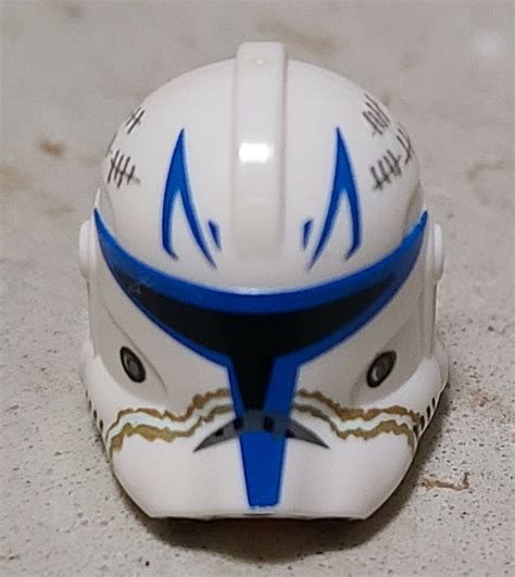 New Authentic Lego Star Wars Captain Rex Phase 501st Helmet 75012 Rare ...