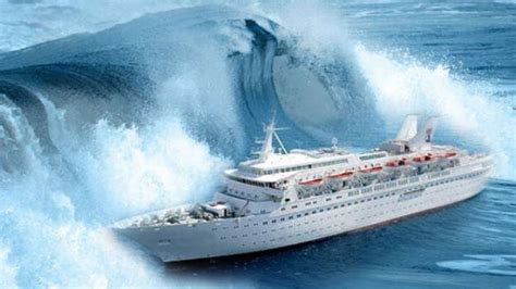 Cruise Ship Storm at Sea - YouTube