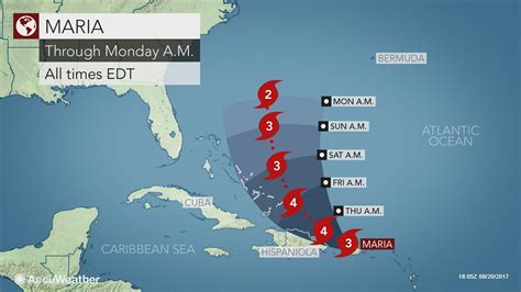 Major Hurricane Maria lashes Puerto Rico with life-threatening flooding ...