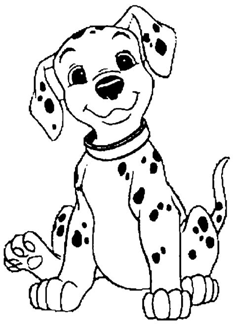 101 Dalmatians coloring page to print for kids - 101 Dalmatians ...