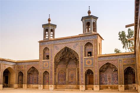 Nasir Al-Mulk Mosque - Shiraz Stock Photo - Image of mosaics, traveling ...