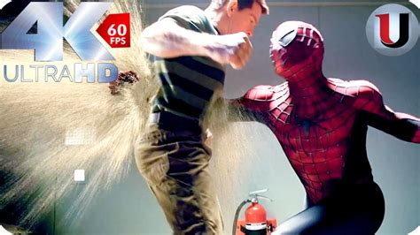 Spider Man vs Sandman First Fight - Spider Man 3 - 2007 MOVIE CLIP (4K ...