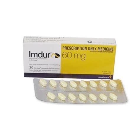 Imdur 60 Mg Tablets: View Uses, Reviews, Side Effects, Price Online