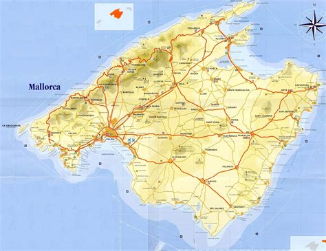 Large Mallorca Maps for Free Download and Print | High-Resolution and ...