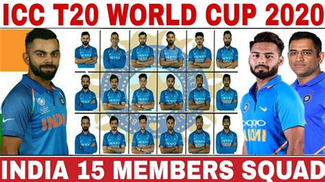 Icc World Cup 2023 Team India 20 Members Squad World Cup 2023 Team ...