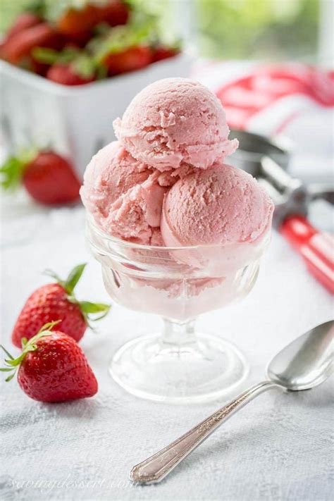 Fresh Strawberry Ice Cream - Saving Room for Dessert