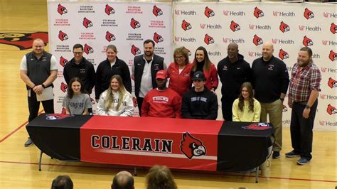 Colerain High School Athletic Signing Ceremony - February 7, 2024 - YouTube