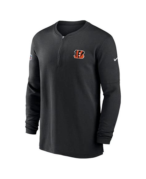 Nike Men's Black Cincinnati Bengals 2023 Sideline Performance Long ...