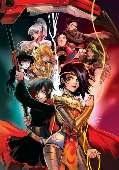 RWBY/Justice League Crossover Comic Coming in March – Hero Club