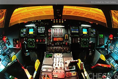 cockpit of the B-2 (Stealth Bomber) : r/pics