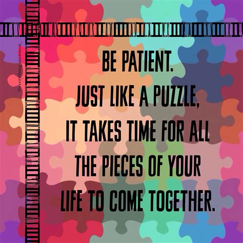 Life Is Like A Puzzle Quotes