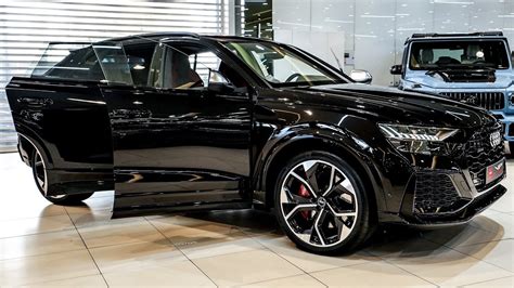 Black Audi RS Q8 50 Years UAE Edition - Savage Luxury SUV in Detail ...