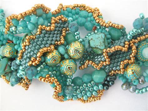 free seed bead patterns and instructions #SeedBeadTutorials | Beaded ...