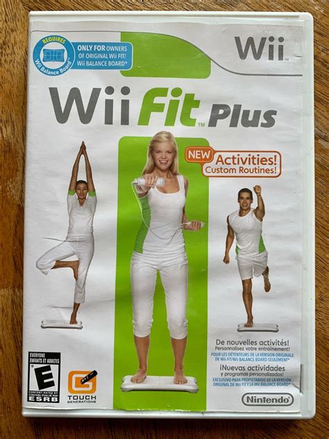 Wii Fit Plus Nintendo Wii Authentic Video Game only 2009 Complete With ...