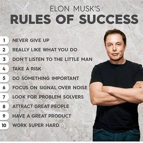 Elon Musk's Rules Of Success Pictures, Photos, and Images for Facebook ...