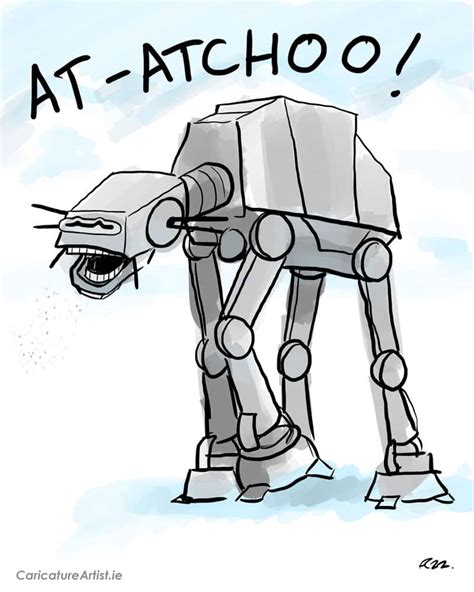 Friday Cartoon: It Gets Cold on Hoth #StarWars #ATAT #EmpireStrikesBack ...