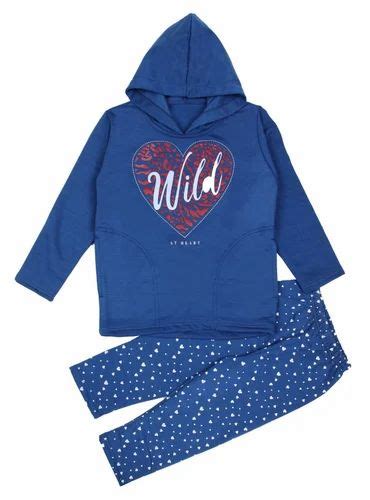 Fleece Blue Kids Tracksuit at Rs 380/piece in Ludhiana | ID: 2851703120191