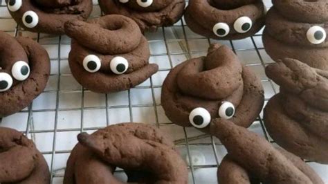 Poop Emoji Cookies