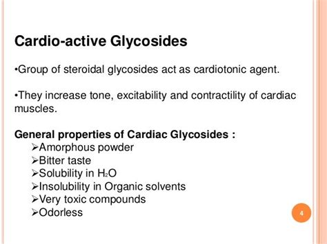 Cardiac glycosides