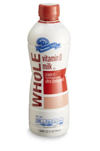 Mountain Dairy® Whole Vitamin D Milk, 1 qt - QFC