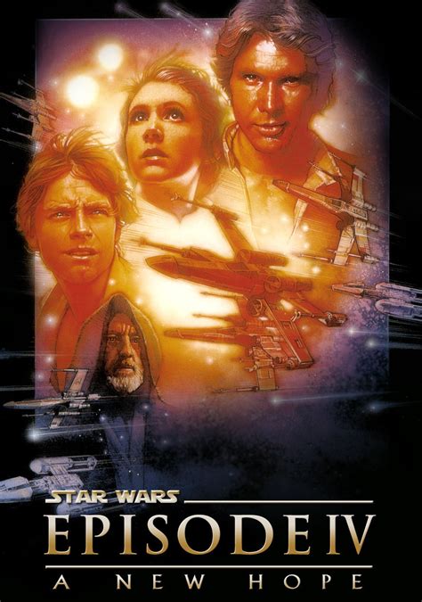 Star Wars A New Hope Poster Star Wars Episode Iv: A New Hope Movie ...