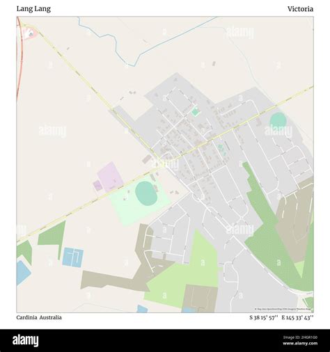 Map of lang hi-res stock photography and images - Alamy