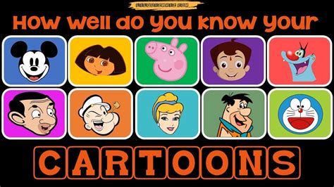 Top 127+ Cartoon characters quiz questions - Tariquerahman.net